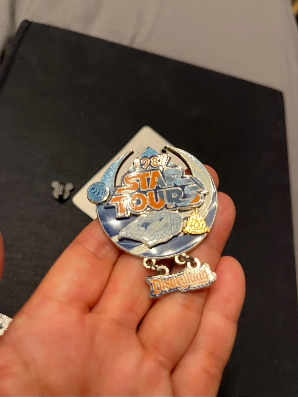 Disney Pin Magical Milestones 1987 Star Tours Opens Tomorrowland (SW-16)